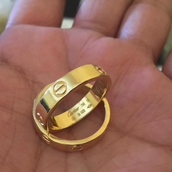 18k REAL GOLD RINGS - Picture 5 of 6